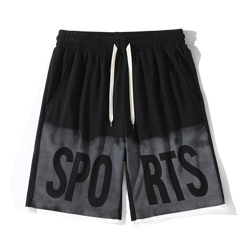 

Мужские спортивные шорты больших размеров, летние, свободные, повседневные, пляжные, молодежные, 5XL-11XL 6XL чёрный