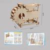 1 Set DIY Holz-Windsieb Maschine Wissenschaftsexperiment Modell STEM Physik-Bausatz für Kinder Schule Zuhause Pädagogisches Lernen