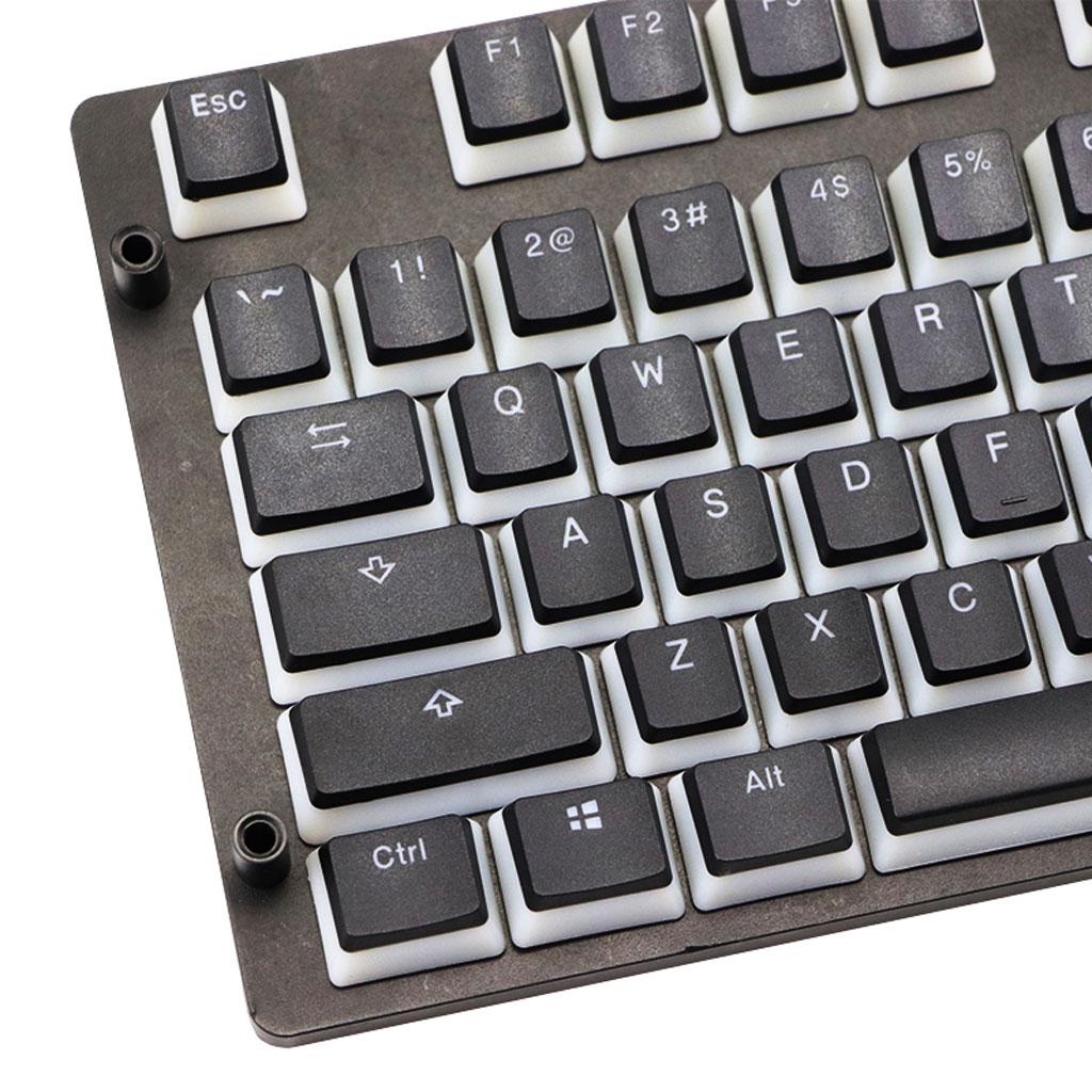 RGB 143 Keycaps ANSI Layout PBT Pudding Double Skin Milk Shot Backlit Keycap For Corsair K70 K65 Mechanical Keyboard