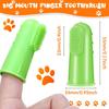 Nuogo 80 Packs Dog Toothbrush Soft Finger Brushes Pet Finger Toothbrush Easy Teeth Cleaning Dog Tooth Brush Oral Care Pet Dental Brush Pet Cleaning