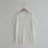 ELYSIA Repeat Round Punching Short Sleeve Knit Tee