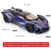 1/24 Apollo Evo Alloy Model Car Toy with Pull Back Function with Sound and Bright Lights, Suitable Collectible Model Toys, Gifts for Boys and Girls