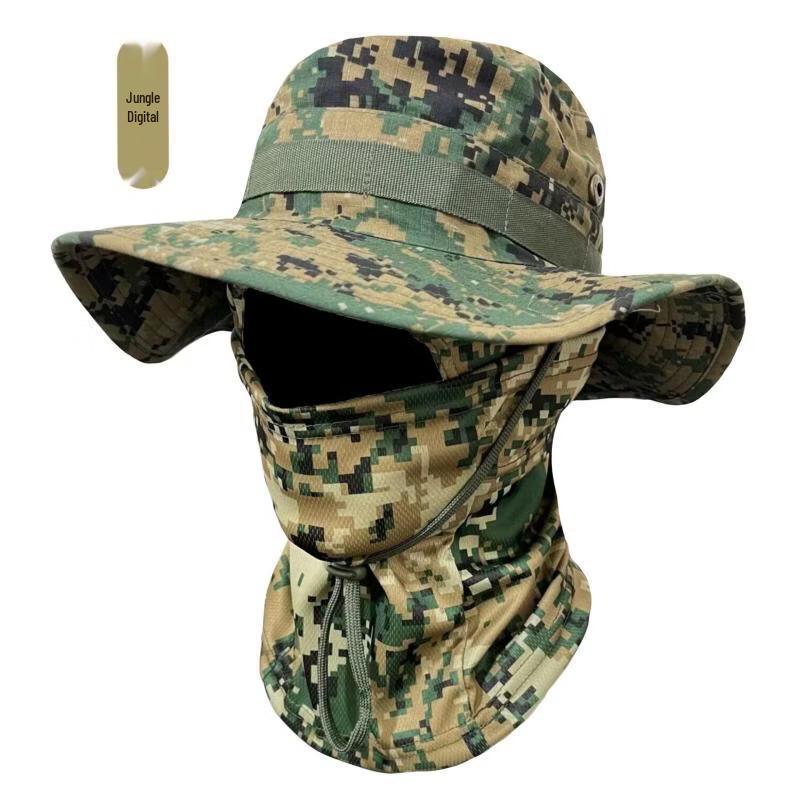 Junshi Outdoor Camouflage Boonie Hat & Balaclava Set