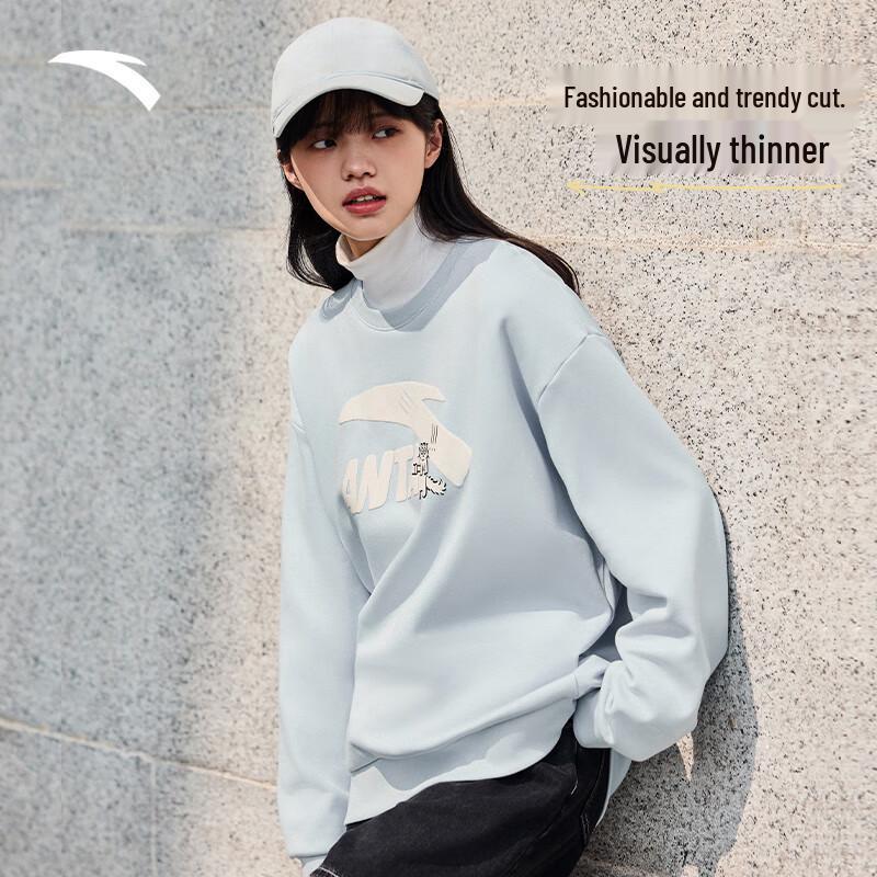 

Женский пуловер с флисовой подкладкой и принтом кошки L