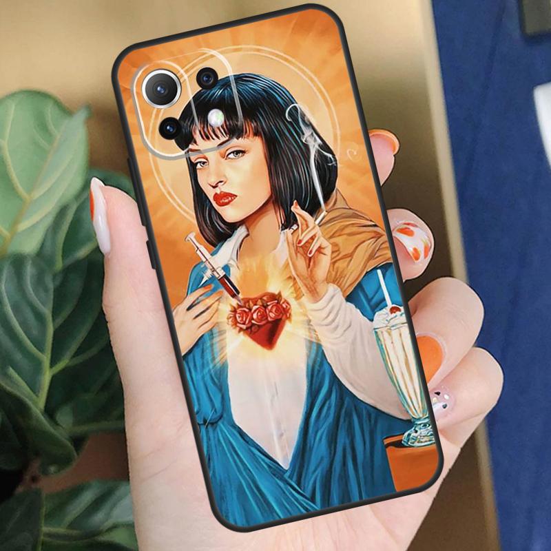 Pulp Fiction Movie Poster Case For Xiaomi 17 Pro Max 14 15 Ultra 13T 14T 15T Pro POCO F8 F7 F5 F6 X5 X6 X7 Pro Coque