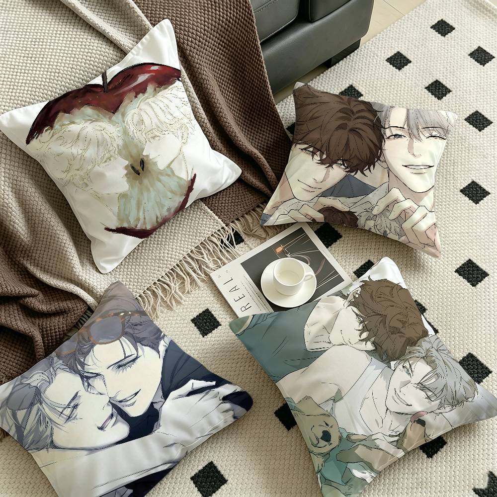 Nerd Project Bl Anime Personalized picture text home decorative pillows Household Gifts 45x45cm