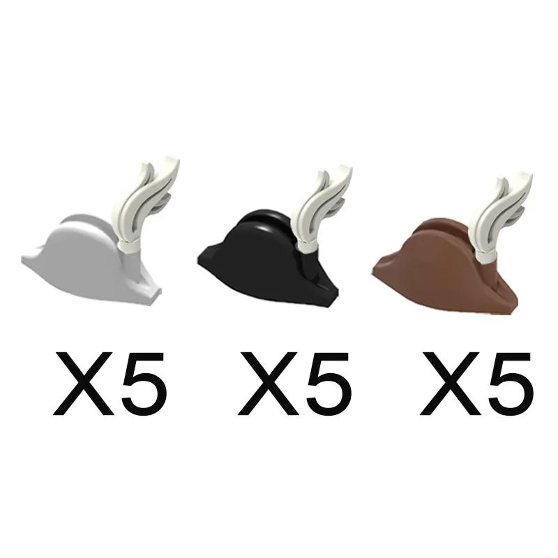 MOC Medieval Military Building Blocks Weapon Figure Accessories Shoulder Armour Helmet Bow Cape Hat Sword Brick Toy Gift X038