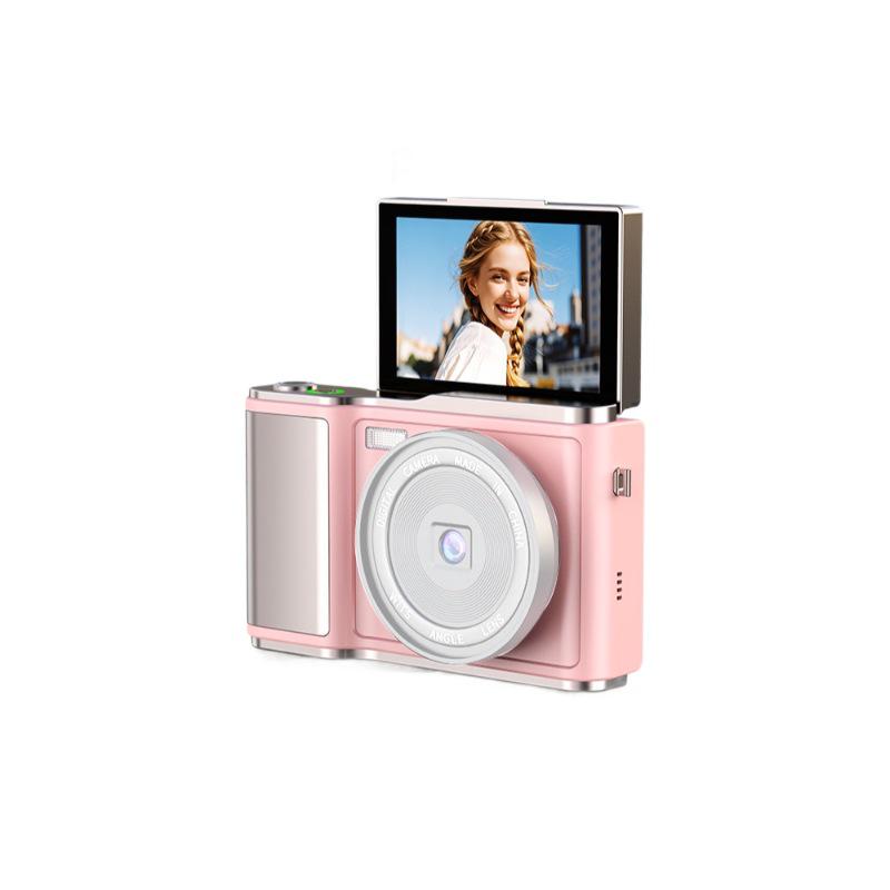 3.0-Inch Large Screen Flip-Out Selfie Camera for Students & Travel Vlogging