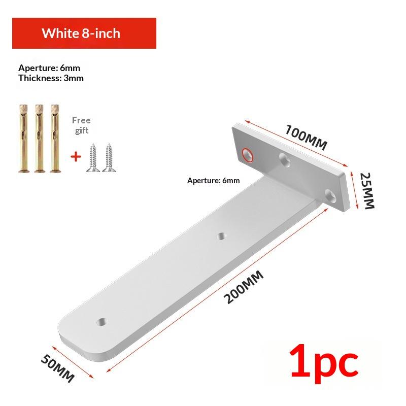 1 Set Metal Wall Shelf Support Wall Mount Cast Iron Shelves Brackets 3Mm Heavy Duty Floating Shelf Brackets Accessories
