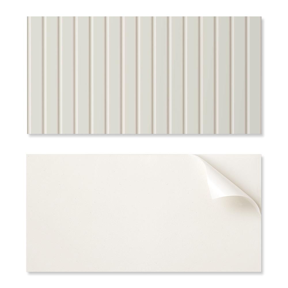 Winylowy Panel Ozdobny Z Grafiką Do Kuchni Lub Łazienki 120X60 Cm Pionowe Pasy Tekstury