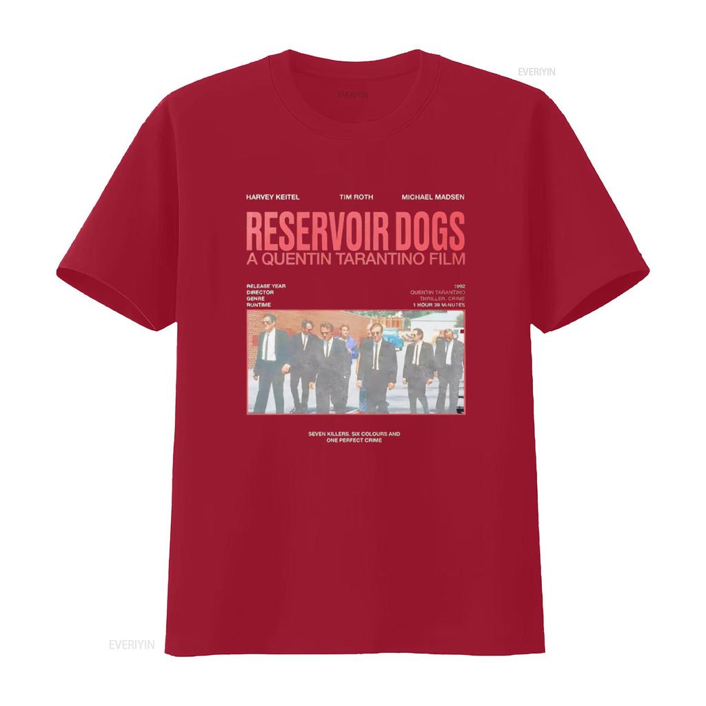 Reservoir Dogs Movie T Shirt Size L Tarantino 1992 Classic Film Print Unisexs Fashion Vintage Fashion Top For Everyday Wear