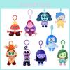 Out Character Inside Plush Keychain Cartoon Backpack Pendant Cute Kids Gift