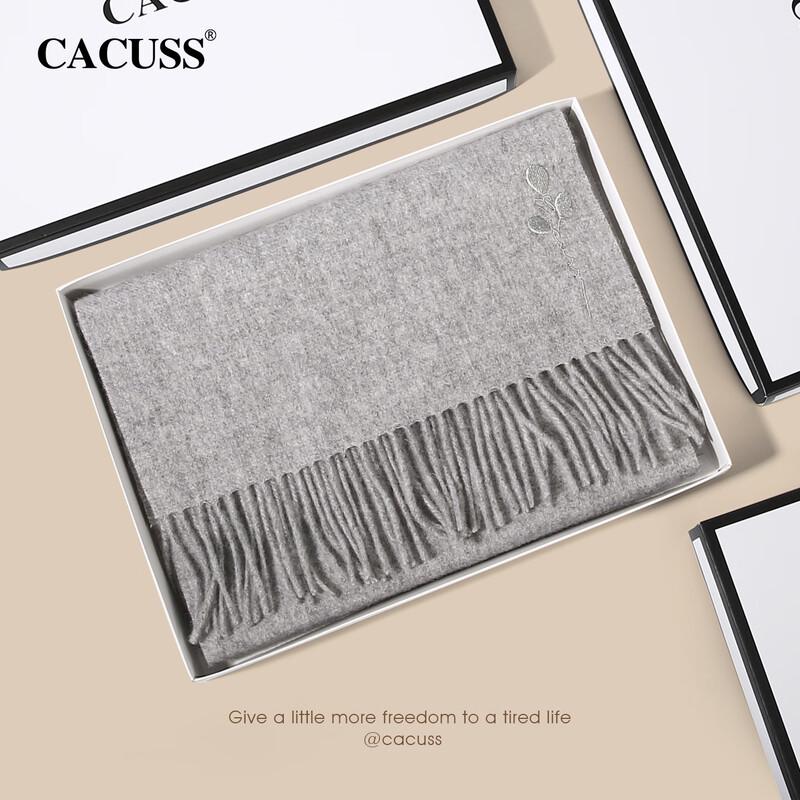 CACUSS Women's Pure Wool Scarf & Shawl