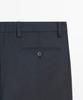 Masimodutti Cotton Blend Slim Fit Pants