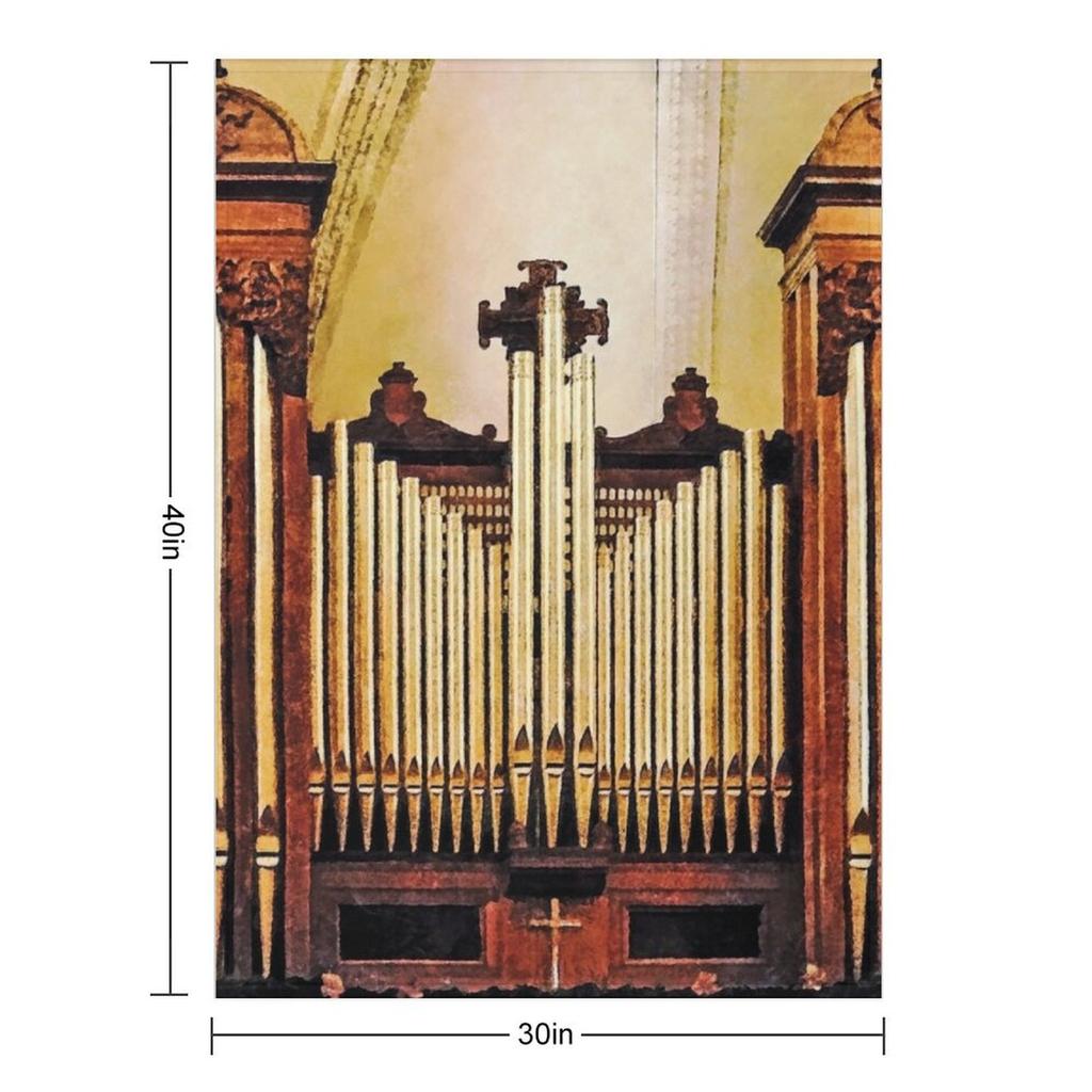 Church Organ Throw Blanket Decorative Sofa for Babies Fashion Sofas For Baby Blankets