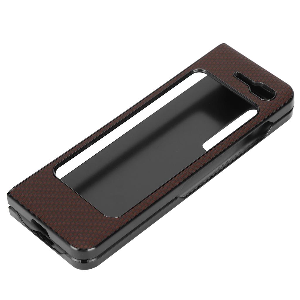 Mobile Phone Case ABS AllInclusive AntiFall Protective Cover for Samsung Galaxy Z Fold 1 W20(Brown )