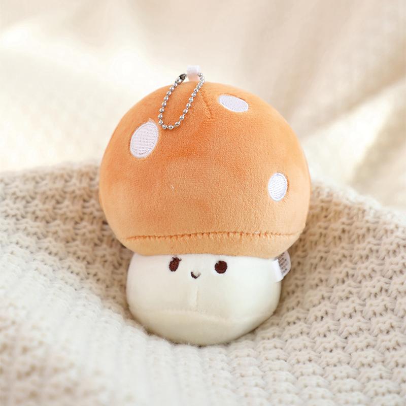 Schattige Rode Knuffel Paddestoel Pluche Speelgoed Kussen 8 Kleuren Zachte Pop Knuffelkussen Zoet Vakantiecadeau Jongens Meisjes Kinderen Huisdecoratie 10cm