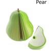1pcs Cute Fruit Shape Tabs Sticky Notes Memo Pad Student Stationery 1pcs Has 140 Sheets Office Decoration Note Pad Children