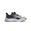 Li Ning Kids Comfortable Classic Shock Absorption Rebound Low Top Casual Shoes Kids Casual Shoes Oatmeal-Gray YKCU104-7
