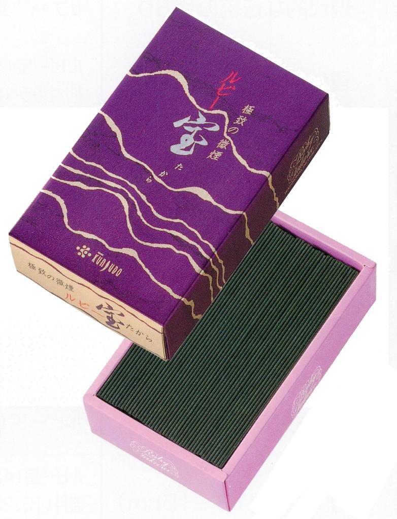 Treasure Series Kunjudo Incense Ruby Treasure Large Rose #51