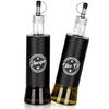 2x Glasflasche mit Spender für Olivenöl und Essig 300ml