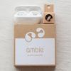 ambie sound earcuffs Starter Set main unit x interchangeable true wireless Bluetooth with AM-TW02 (WHITE Latte) Open-ear, easy-to-listen-to, covers,