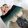 Lucifer Heaven Wings Throw Blanket Thermals For Travel Sofa Throw Picnic Decorative Sofas Blankets