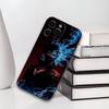 D-Dabi Blueflame T-Toya Todoroki Phone Case For iPhone 17,16,15,14,13,12,11 Plus,Pro Max,XS,Soft Silicone Black Cover