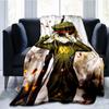 The Saga of Tanya The Evil Blanket Anime Blankets Cartoon Blanket Tanya Degurechaff Flannel Throw Blankets Bed Sofa Lazy Blanket