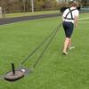 Durable Tire Sled Harness Pull Harness Fitness Resistance Training - Adjustable Padded Shoulder Strap