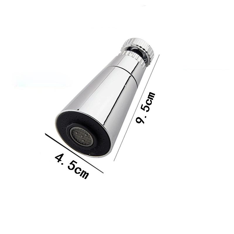 Faucet Extender Head Scrape Wash Anti Splash 360 Rotating Lengthening Bubbler Water Saving for Kitchen Bathroom Sink
