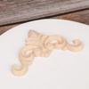 High Quality Wall Door Decoration Unique Corner Appliques Frame Woodcarving Decorative wooden Figurines Crafts Wood Carved