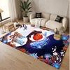 Alfombra de Terciopelo de Cristal Suave con Tema General de Música, Impresión de Nombre y Texto Personalizados, Alfombra de Suelo Antideslizante para Dormitorio Sala de Estar