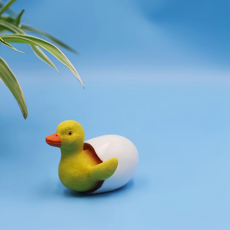 Duck Figure Little Ducks Decorative Sculpture Toys For Nursery Desk Shelves Garden Hatching Duckling Decorations Home
