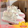 Kit Cat Spring and Summer Explosion Star Big Head White Shoes Children Thick Sole Versatile Casual Student Bread Shoes Ins Tide