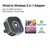 Drahtloser CarPlay-Adapter für Android iPhone Auto 2 in 1 Kabelgebunden zu Drahtlos AI Box USB-Verbindung Für Volvo Benz Mg Kia Chery VW