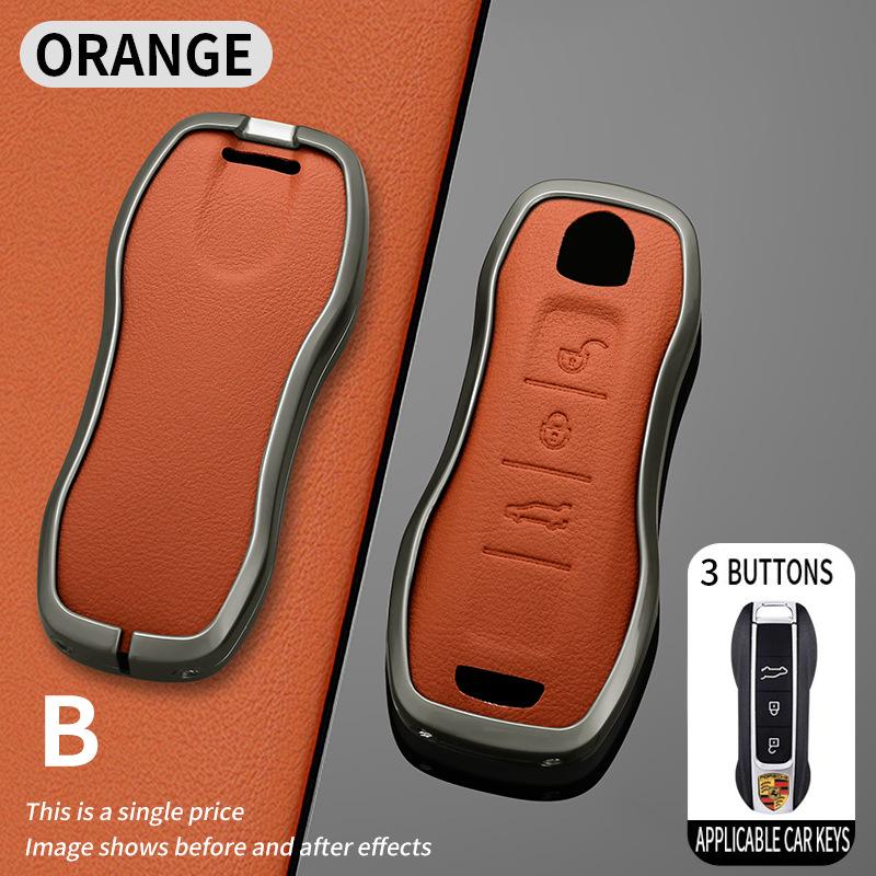 Compatible Key Shells for Porsche: New Cayenne, Macan, 911, Panamera, 718, Taycan Keychains