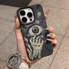 Cthulhu Eye Horror Sketch Print Phone Case for iPhone 17 16 15 14 13 12 11 Pro Max Shockproof Anti-Scratch Protective Cover