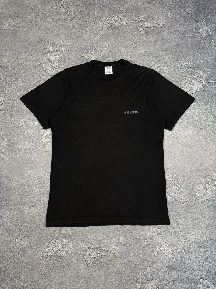 Vetements 2021 black t shirt Size L Unisex T-Shirt