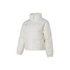 Down Jackets Women's White Stand Collar Moderate Down Jacket NPD4E152-IV
