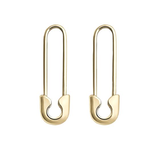 1 pár Dámské náušnice Vyhloubený špendlík Tvar Leštěný Galvanický kov Lehký Každodenní život Festivaly Večírky Termíny Šperky do uší