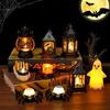 Halloween Portable LED Pumpkin Lantern Candle Lamp for Party Decoration