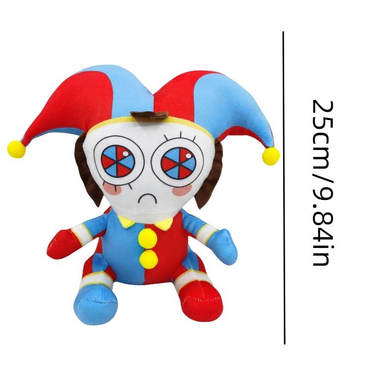 The Amazing Digital Circus Plush Toy Unique And Adorable Clown Design 25cm Height
