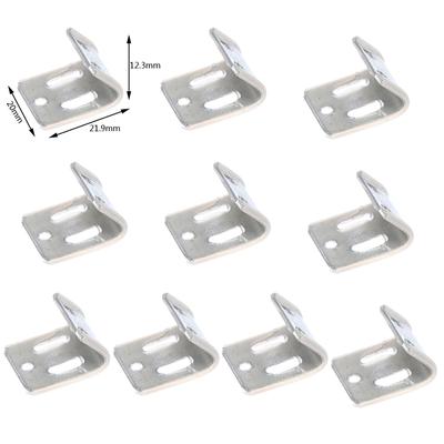 10Pcs 5 Holes Sofa Spring Clip Fasteners Furniture Household Accessories Hardware