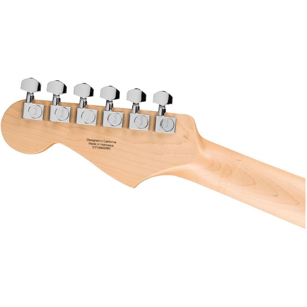 Fender Fender Electric Guitar Standard Stratocaster® HSS, Maple Fingerboard, White Pickguard, Aqu...