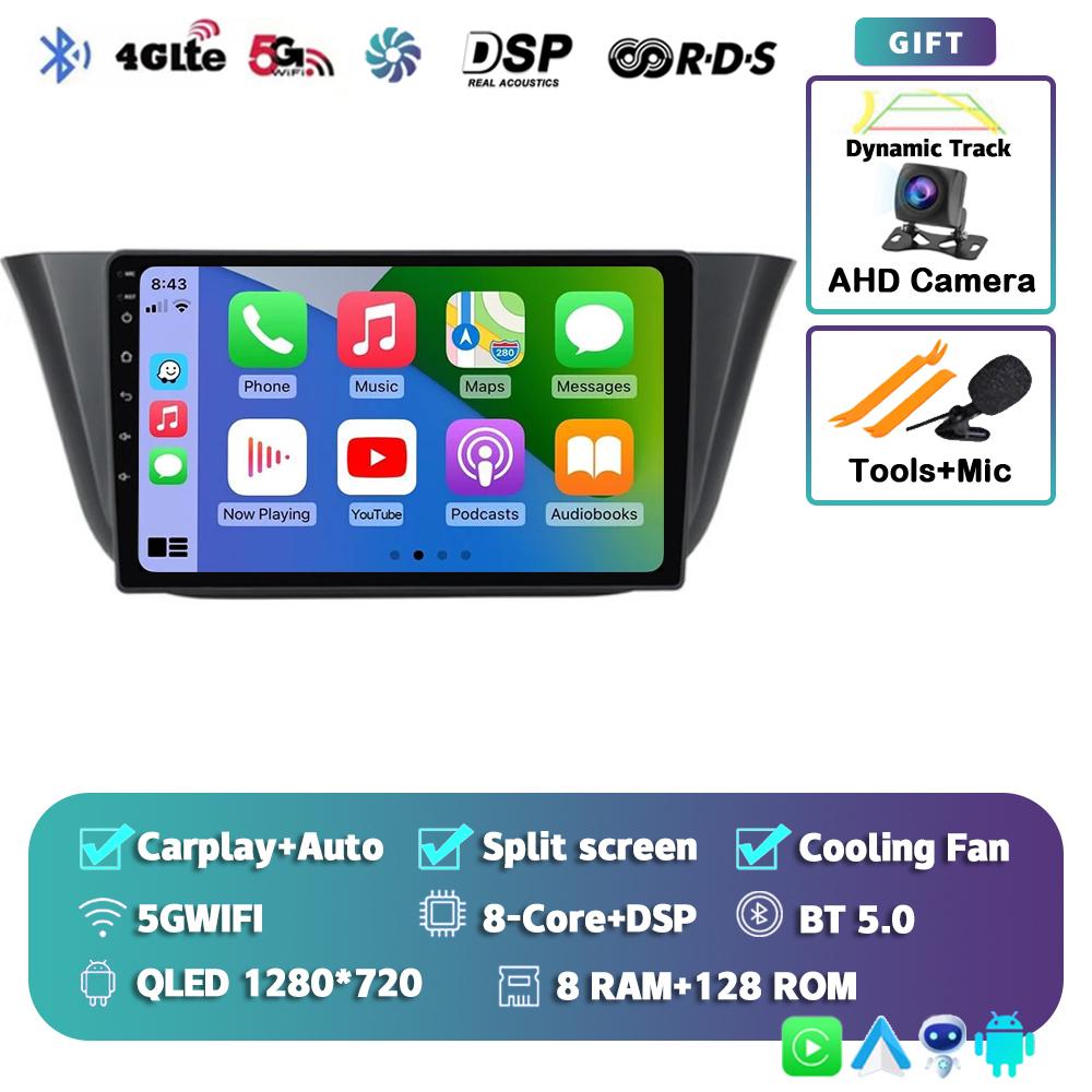 Android 14 Carplay Auto For Iveco Daily 2013 - 2018 2019 2020 2021 Car Radio Multimedia Player Stereo WiFi+4G BT 360 Camera DPS