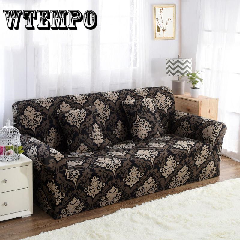 Slipcovers Sofa Cover Slip-resistant Sectional Couch Cover Sofa Towel Single/Two/Three/Four-seater