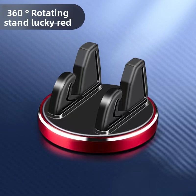 Mobile phone car bracket Aluminum alloy 360 rotating car dashboard support frame Fixed on the car, navigation driving
