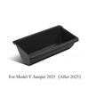 TPE Underseat Storage Box Organizer for Tesla New Model Y Juniper 2025 2026 Front Section Hidden Storage Organizer Accessories