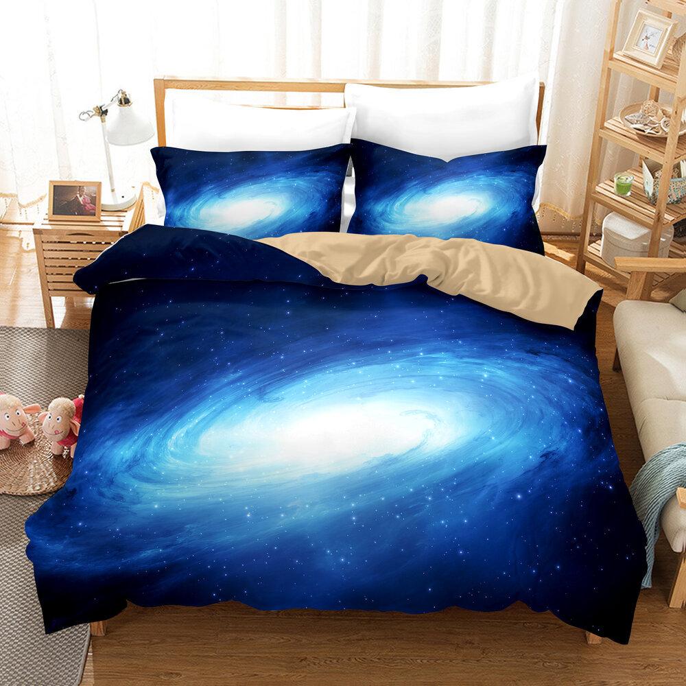 Space Planet E-Commerce Three-Piece American 3D Digital Printing Kit